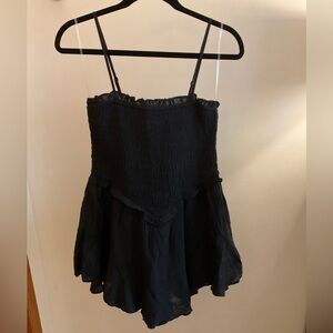 AE Smocked Ruffle Romper